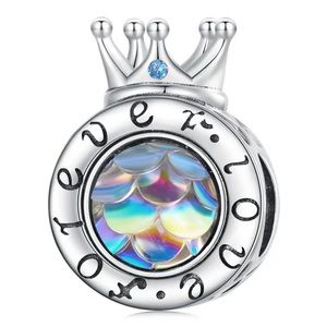 Bamoer Queen Forever Love Sterling Silver 925 charm